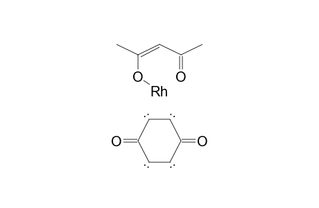 Acetylacetonato-1,4-benzoquinonerhodium
