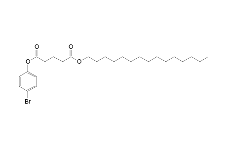 Glutaric acid, 4-bromophenyl pentadecyl ester