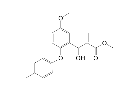 2-[Hydroxy-(5-methoxy-2-p-tolyloxy-phenyl)-methyl]-acrylic acid methyl ester