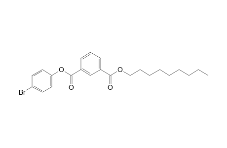 Isophthalic acid, 4-bromophenyl nonyl ester