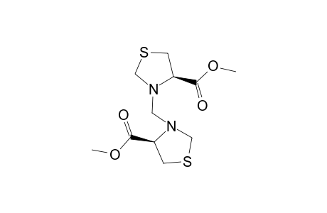 1,1-bis[4'-(Methoxycarbonyl)thiazolidin-3'-yl]-methane