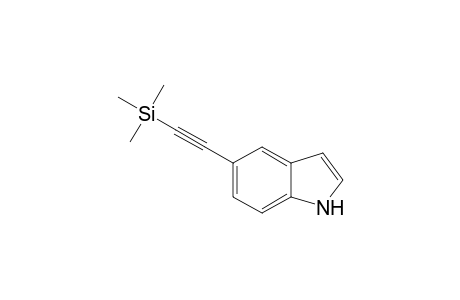 5-(Trimethylsilylethynyl)-1H-indole