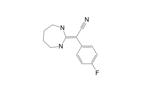 (2-HEXAHYDRO-1H-1,3-DIAZEPINYLIDENE)-(4-FLUOROPHENYL)-ACETONITRILE