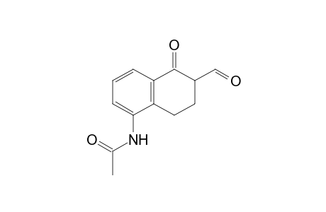 Acetamide, N-(6-formyl-5,6,7,8-tetrahydro-5-oxo-1-naphthalenyl)-