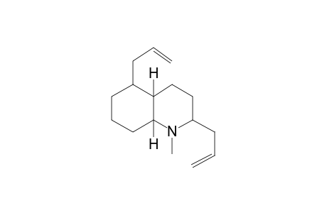 (2R,4as,5R,8as)-2,5-Diallyl-1-methyldecahydroquinoline