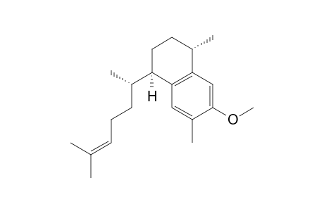 (1R,4S)-6-Methoxy-4,7-dimethyl-1-((S)-6-methylhept-5-en-2-yl)-1,2,3,4-tetrahydronaphthalene