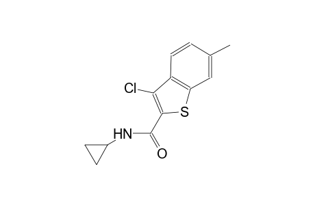 3-chloro-N-cyclopropyl-6-methyl-1-benzothiophene-2-carboxamide