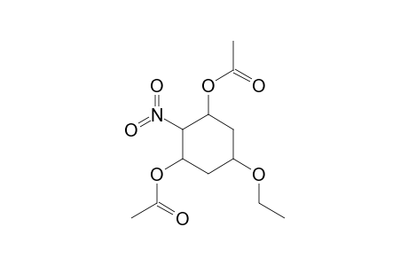3-(Acetyloxy)-5-ethoxy-2-nitrocyclohexyl acetate