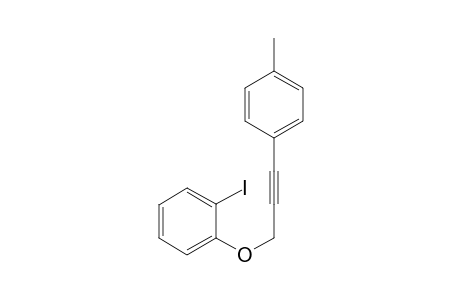 1-Iodo-2-(3-p-tolylprop-2-ynyloxy)benzene