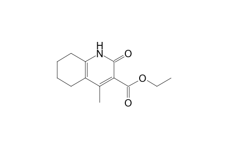 3-Quinolinecarboxylic acid, 1,2,5,6,7,8-hexahydro-4-methyl-2-oxo-, ethyl ester