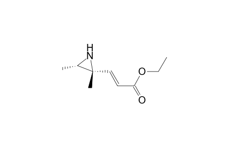 (2R,3S)-2-[(E)-2-(Ethoxycarbonyl)ethenyl]-2,3-dimethylaziridine