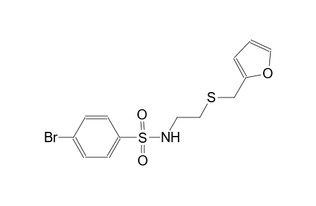 4-bromo-N-{2-[(2-furylmethyl)sulfanyl]ethyl}benzenesulfonamide