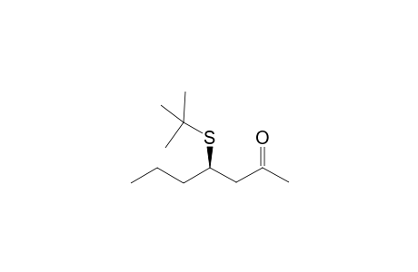 (R)-4-tert-Butylsulfanyl-heptan-2-one