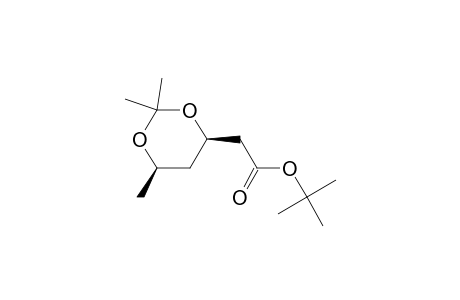 1,3-Dioxane-4-acetic acid, 2,2,6-trimethyl-, 1,1-dimethylethyl ester, (4R-cis)-