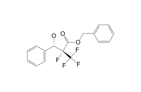ERYTHRO-BENZYL-2-FLUORO-3-HYDROXY-2-(TRIFLUOROMETHYL)-3-PHENYL-PROPANOATE