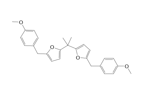 2,2-Bis-[5-(4-methoxybenzyl)furan-2-yl]propane
