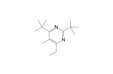 2,4-Di-tert-butyl-6-ethyl-5-methylpyrimidine