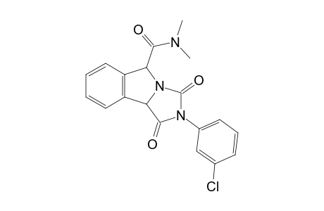 2-(m-chlorophenyl)-N,N-dimethyl-1,3-dioxo-2,3,5,9b-tetrahydro-1H-imidazo[5,1-a]isoindole-5-carboxamide