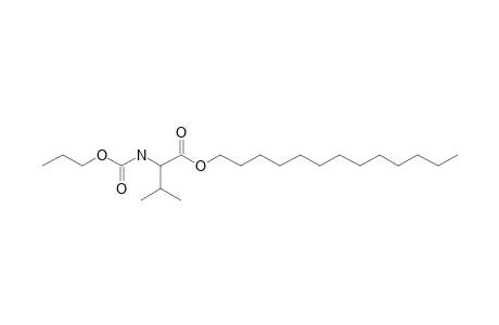 L-Valine, N-propoxycarbonyl-, tridecyl ester