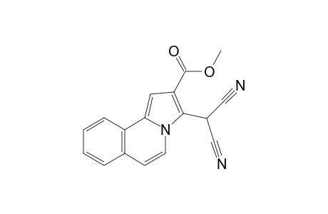 Methyl 3-dicyanomethylpyrrolo[2,1-a]isoquinoline-2-carboxylate