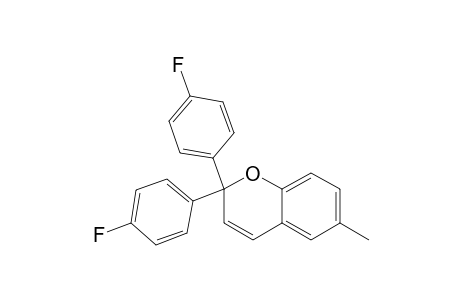 2,2-DI-(4-FLUOROPHENYL)-6-METHYL-2H-BENZOPYRAN