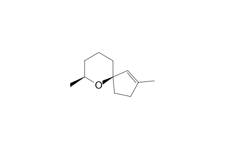 (R*,S*)-2,7-Dimethyl-6-oxaspiro[4.5]dec-1-ene