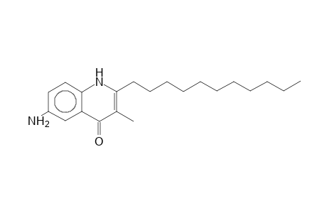6-Amino-3-methyl-2-undecyl-1H-quinolin-4-one