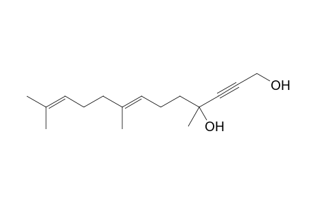 (7E)-4,8,12-Trimethyltrideca-7,11-dien-2-yne-1,4-diol