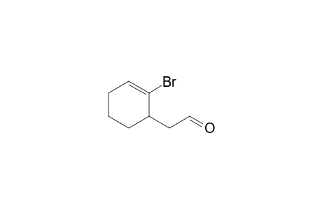 2-(2-bromanylcyclohex-2-en-1-yl)ethanal