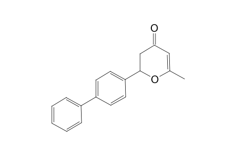 2-(1,1'-Biphenyl-4-yl)-2,3-dihydro-6-methyl-4H-pyran-4-one