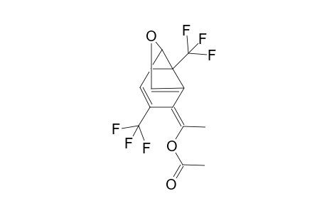 (Z)-5-(1-Acetoxyethylidene)-1,4-bis(trifluoromethyl)-8-oxatricyclo[4.3.0.0(2,9)]nona-3,6-diene