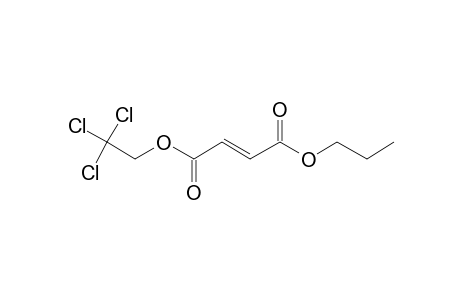 Fumaric acid, propyl 2,2,2-trichloroethyl ester