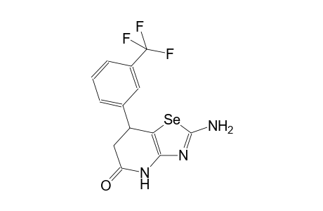 selenazolo[4,5-b]pyridin-5(4H)-one, 2-amino-6,7-dihydro-7-[3-(trifluoromethyl)phenyl]-