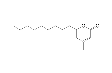 4-Methyl-6-nonyl-5,6-dihydro-2H-pyran-2-one