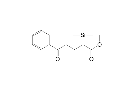 5-keto-5-phenyl-2-trimethylsilyl-valeric acid methyl ester