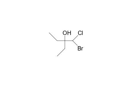 3-Bromochloromethyl-pentan-3-ol