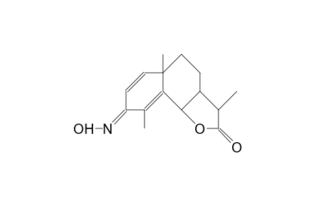 .alpha.-Santonin oxime