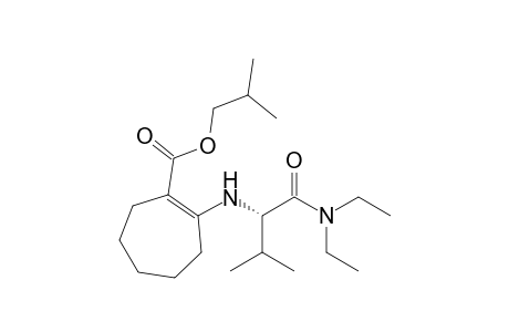 N-(2-Isobutoxycarbonyl-1-cycloheptenyl)-L-valine diethylamide