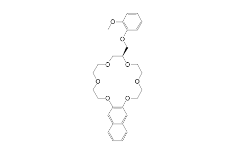 (S)-12-[(2-Methoxyphenoxy)methyl]-2,3-naphtho-18-crown-6