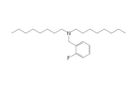 2-Fluorobenzylamine, N,N-dioctyl