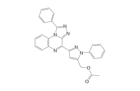[2-phenyl-5-(1-phenyl-[1,2,4]triazolo[4,3-a]quinoxalin-4-yl)pyrazol-3-yl]methyl acetate
