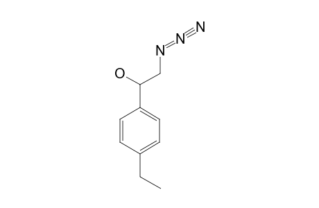 2-AZIDO-1-(4-ETHYLPHENYL)-ETHANOL