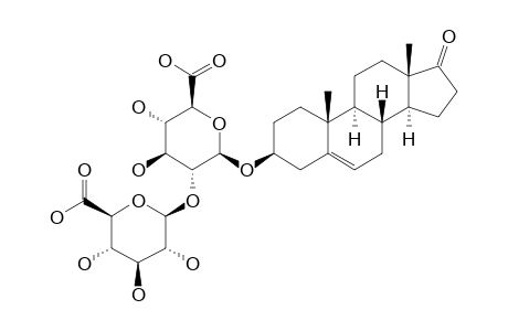 DEHYDRO-EPIANDROSTERONE-3-O-BETA-D-GLUCURONOPYRANOSYL-(1->2)-BETA-D-GLUCURONOPYRANOSIDE