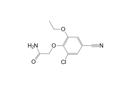 2-(2-chloro-4-cyano-6-ethoxyphenoxy)acetamide