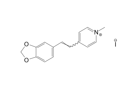 1-methyl-4-[3,4-(methylenedioxy)styryl]pyridinium iodide