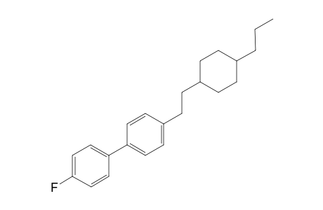 1,1'-Biphenyl, 4-fluoro-4'-[2-(4-propylcyclohexyl)ethyl]-, trans-