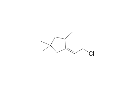 Cyclopentane, 3-(2-chloroethylidene)-1,1,4-trimethyl-