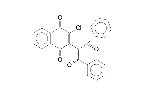 2-(1-Benzoyl-2-oxo-2-phenylethyl)-3-chloronaphthoquinone