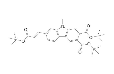 Di(tert-butyl) 7-(3-tert-butoxy-3-oxoprop-1-enyl)-9-methyl-2,9-dihydro-1H-carbazole-2,3-dicarboxylate