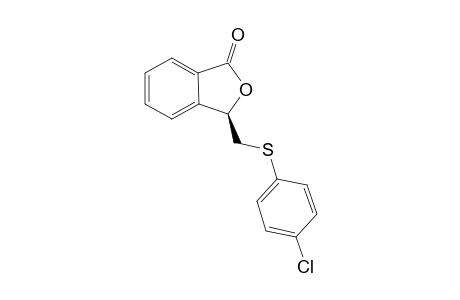 (R)-3-((4-chlorophenylthio)methyl)isobenzofuran-1(3H)-one
